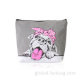 Womens Makeup Bag Europe Classic Shoulder Girls Kids Cotton Makeup Pouch Supplier